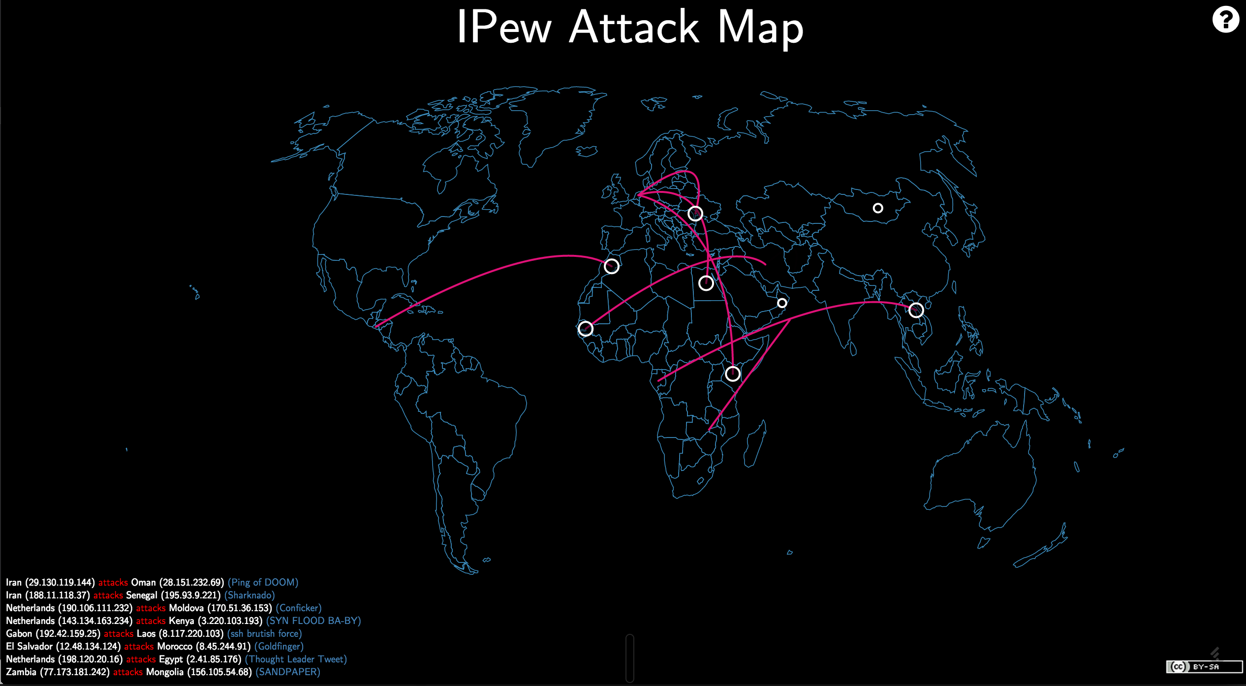 iPew map
